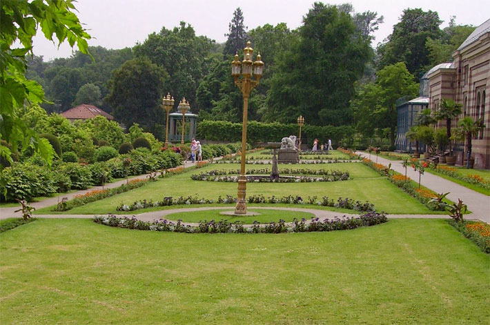 Der Maurische Garten in der Wilhelma Stuttgart