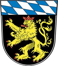 Das Wappen vom Regierungsbezirk Oberbayern
