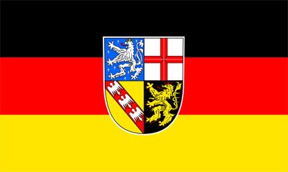 Flagge vom Saarland