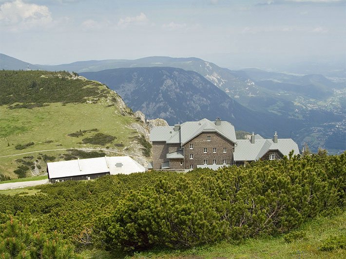 Das Ottohaus in der Raxalpe