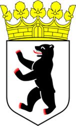 Wappen vom Stadtstaat Berlin