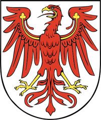 Wappen vom deutschen Bundesland Brandenburg