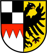 Das Wappen vom Regierungsbezirk Mittelfranken